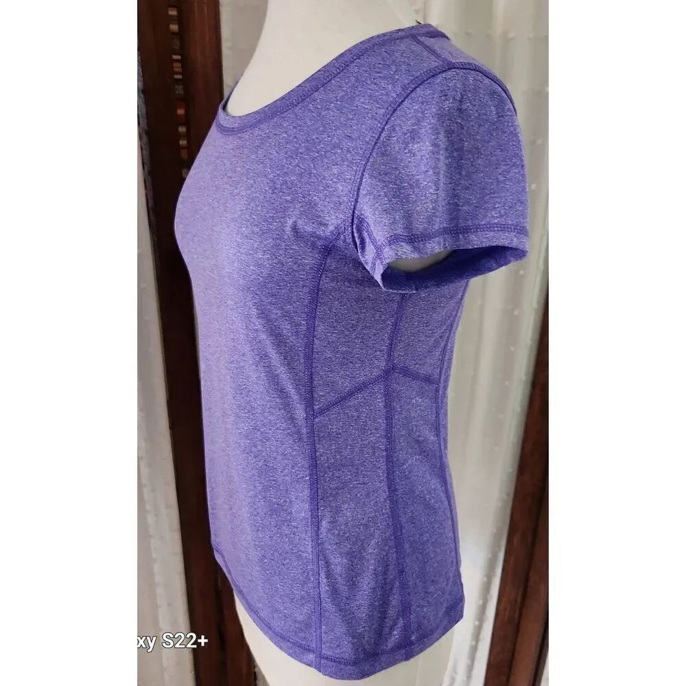 A22  Tek Gear purple athletic sportswear top
